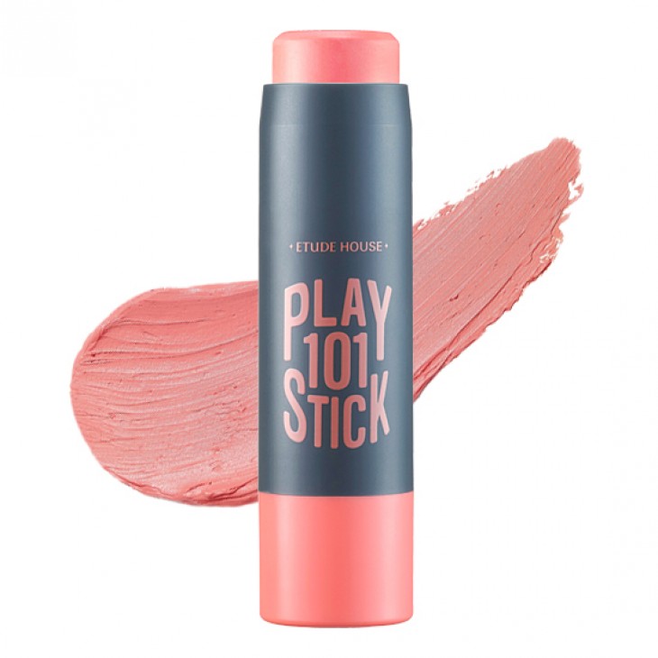 ETUDE HOUSE Play 101 Stick 妝模術百搭魔術棒(#12 Coral Pitch) 7.5g